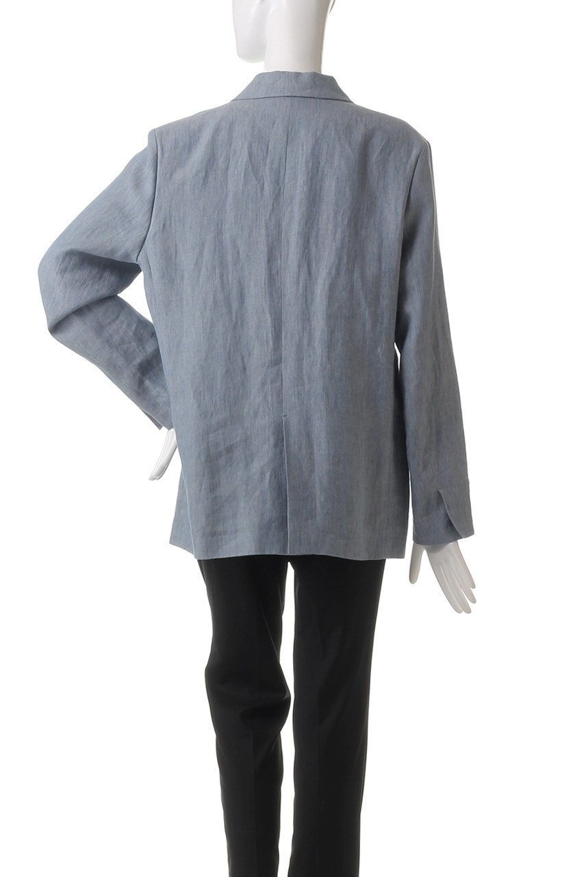 【エブール/ebure】のライトピュアリネン ボタンレスジャケット 人気、トレンドファッション・服の通販 founy(ファニー) 　ファッション　Fashion　レディースファッション　Fashion for Women　アウター　Coat / Outerwear Collection　レディースジャケット・軽アウター　Jackets　おすすめ　Recommended / Our Picks　ジャケット　Jacket, Outerwear　マニッシュ　Mannish, Boyish　リネン　Linen, Linen Fabric　エレガント 上品　Elegant　other-4|ID: prp329100004434700 ipo3291000000032813138