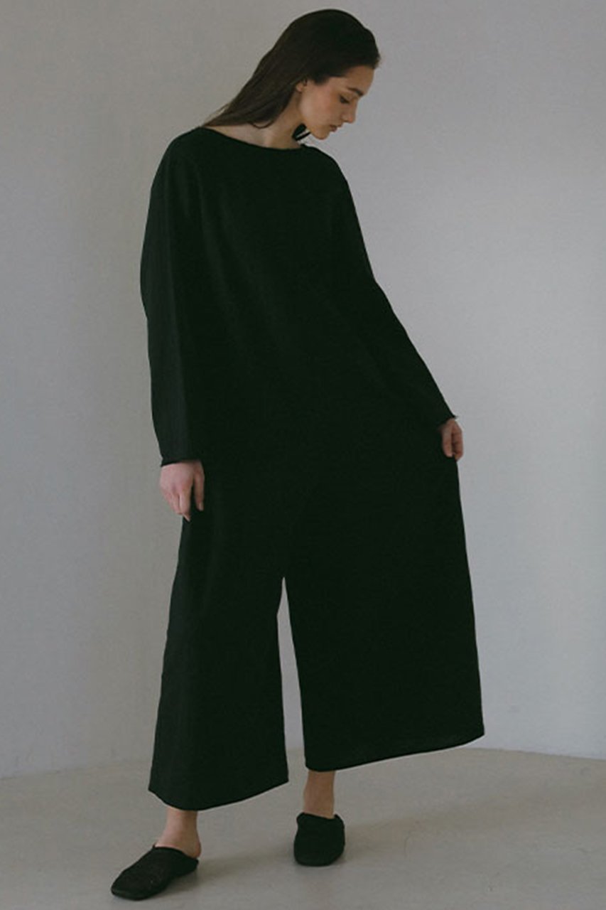 【エトレトウキョウ/ETRE TOKYO】のオープンバックダブルガーゼオールインワン 人気、トレンドファッション・服の通販 founy(ファニー) 　ファッション　Fashion　レディースファッション　WOMEN　パンツ　Pants　バッグ　Bag　アクセサリー　Accessories　シューズ　Shoes　シンプル　Simple　ダブル　Double　リラックス　Relax　other-2|ID: prp329100004434701 ipo3291000000031257720