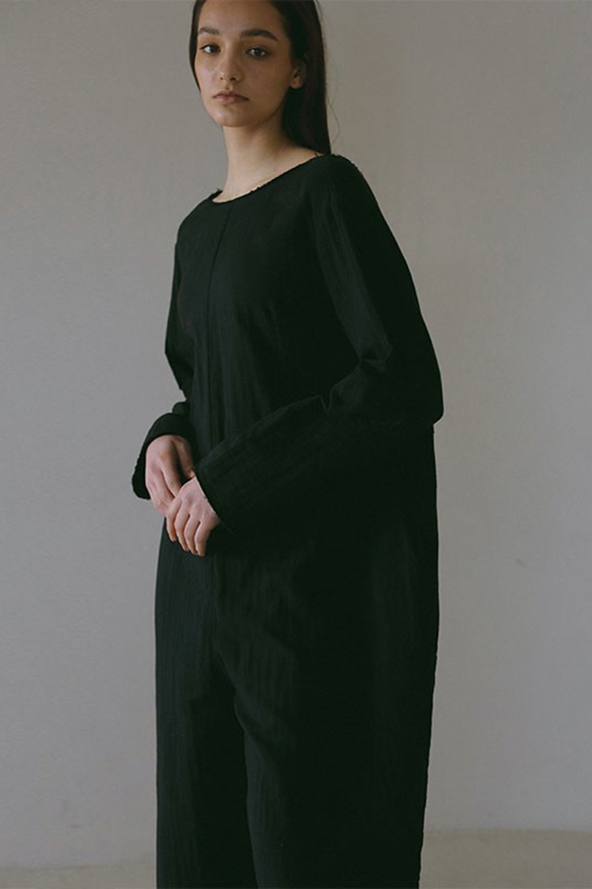 【エトレトウキョウ/ETRE TOKYO】のオープンバックダブルガーゼオールインワン 人気、トレンドファッション・服の通販 founy(ファニー) 　ファッション　Fashion　レディースファッション　WOMEN　パンツ　Pants　バッグ　Bag　アクセサリー　Accessories　シューズ　Shoes　シンプル　Simple　ダブル　Double　リラックス　Relax　other-5|ID: prp329100004434701 ipo3291000000031326535