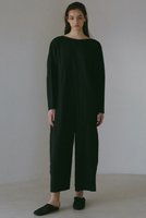 【エトレトウキョウ/ETRE TOKYO】のオープンバックダブルガーゼオールインワン 人気、トレンドファッション・服の通販 founy(ファニー) ファッション Fashion レディースファッション Fashion for Women パンツ Pants & Trousers バッグ Bags アクセサリー Fashion Accessories シューズ Shoes, Footwear シンプル Simple, Minimal ダブル Double, Double-Breasted リラックス Relax, Relaxed Fit |ID:prp329100004434701