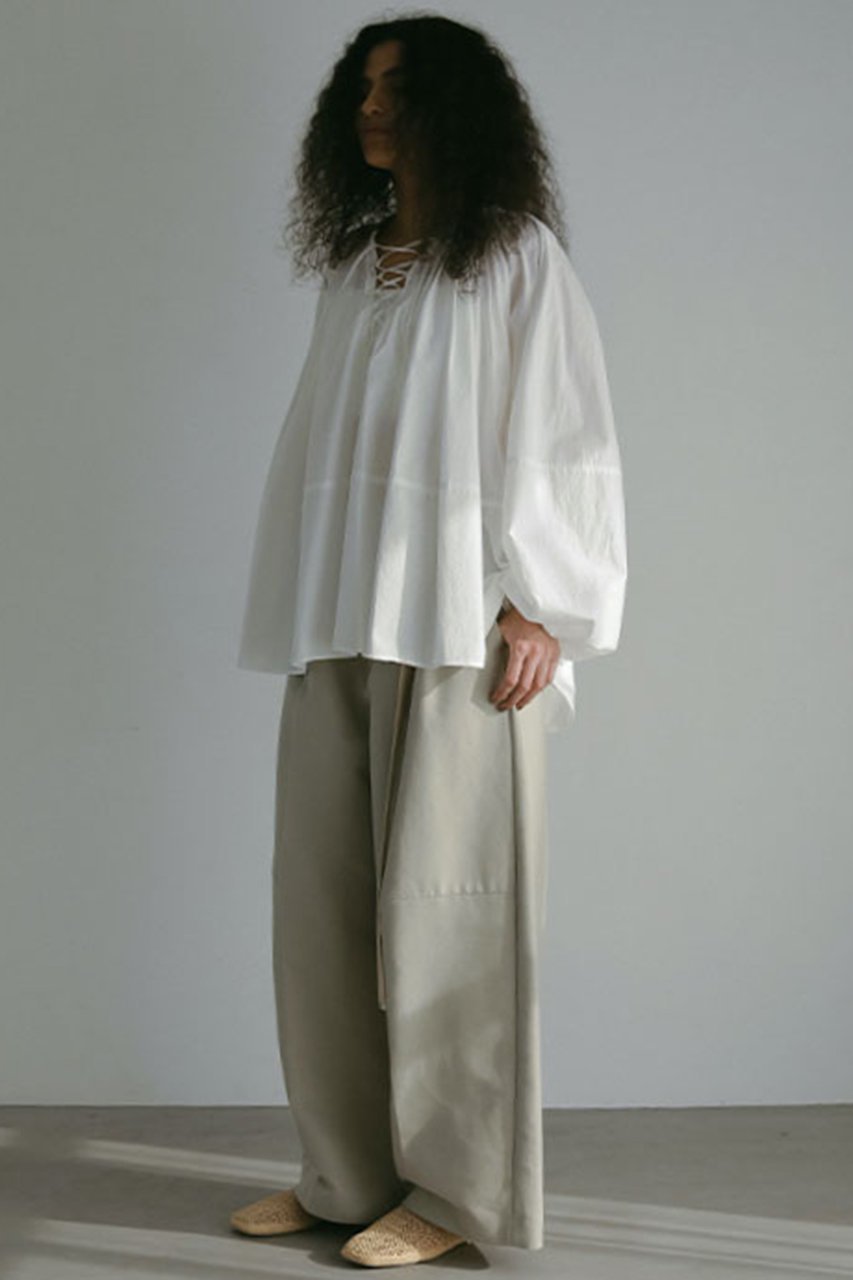 【エトレトウキョウ/ETRE TOKYO】のベルテッドハイウエストタックパンツ 人気、トレンドファッション・服の通販 founy(ファニー) 　ファッション　Fashion　レディースファッション　WOMEN　パンツ　Pants　シンプル　Simple　ストレート　Straight　センター　Center　ベーシック　Basic　ワイド　Wide　今季　This Season　other-3|ID: prp329100004434702 ipo3291000000031257728