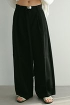 【エトレトウキョウ/ETRE TOKYO】のベルテッドハイウエストタックパンツ 人気、トレンドファッション・服の通販 founy(ファニー) ファッション Fashion レディースファッション Fashion for Women パンツ Pants & Trousers シンプル Simple, Minimal ストレート Straight, Straight Cut センター Center, Center Line ベーシック Basic, Essential ワイド Wide, Wide Fit 今季 This Season, Current Season thumbnail ブラック|ID: prp329100004434702 ipo3291000000032908610