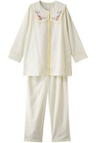 【キッドブルー/KID BLUE】の25ストライプエンブパジャマ イエロー|ID: prp329100004434707 ipo3291000000032833863