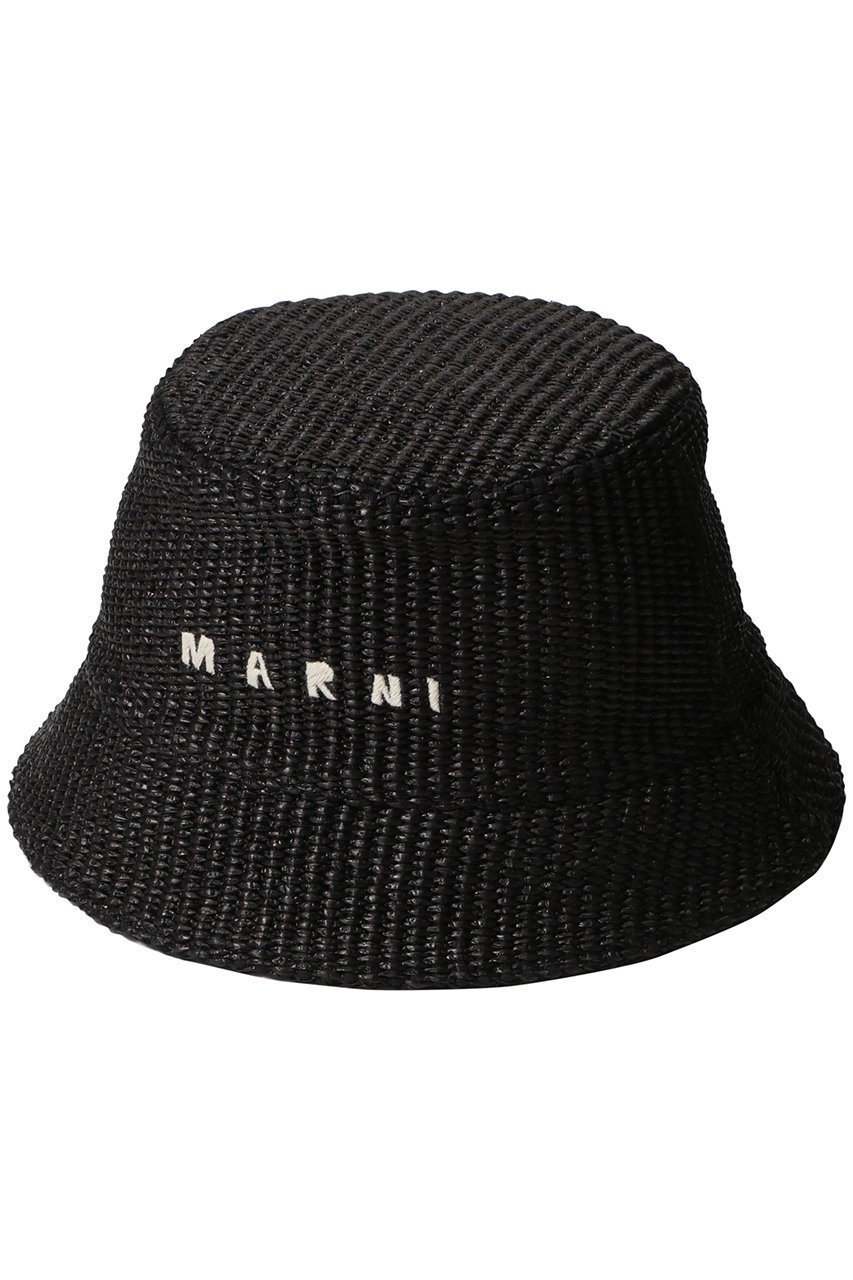 【マルニ/MARNI】のラフィアエフェクトバケットハット 人気、トレンドファッション・服の通販 founy(ファニー) 　ファッション　Fashion　レディースファッション　Fashion for Women　キャップ&ハット　Hats & Caps　シンプル　Simple, Minimal　デニム　Denim, Jeans Material　マキシ　Maxi, Full Length　ラフィア　Raffia, Natural Straw　帽子　Hat, Headwear　 other-1|ID: prp329100004434713 ipo3291000000032799827