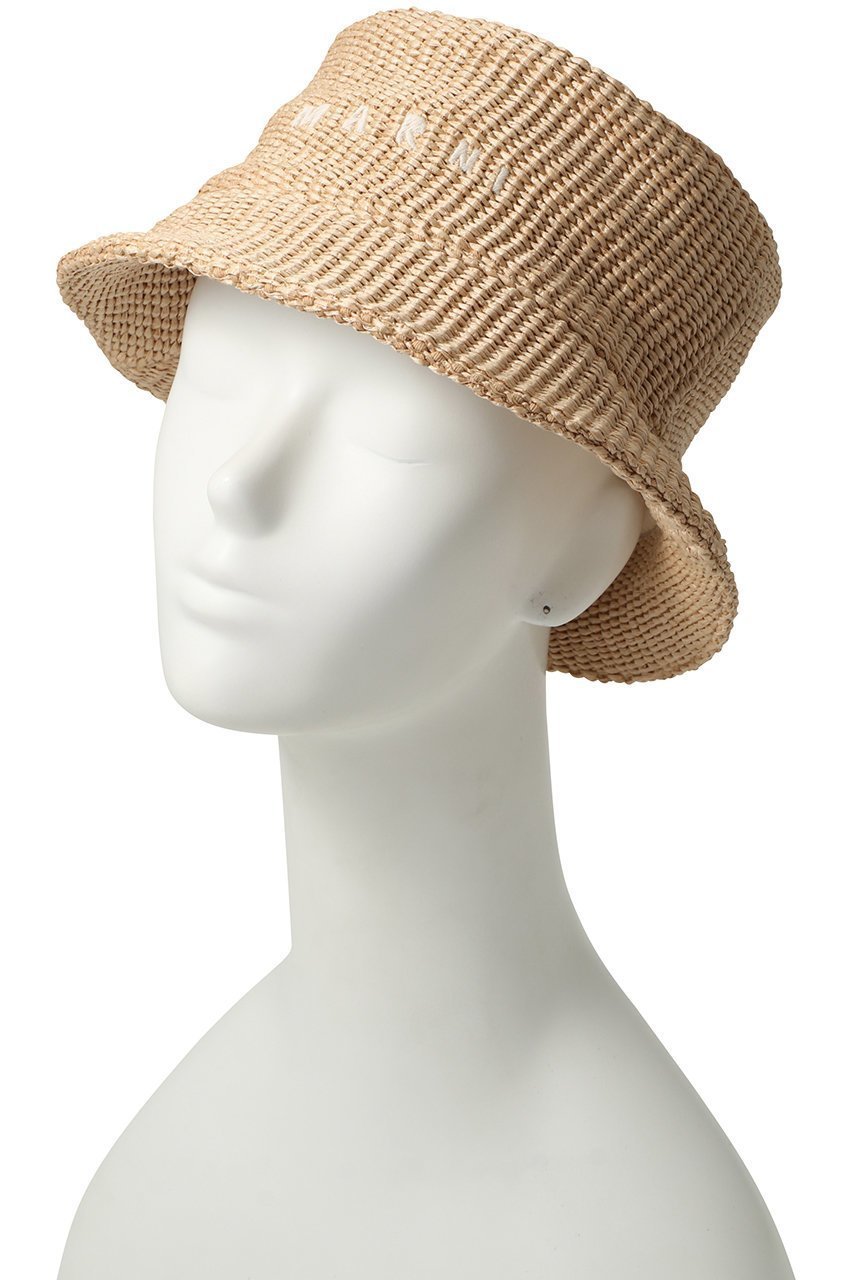 【マルニ/MARNI】のラフィアエフェクトバケットハット 人気、トレンドファッション・服の通販 founy(ファニー) ファッション Fashion レディースファッション Fashion for Women キャップ&ハット Hats & Caps シンプル Simple, Minimal デニム Denim, Jeans Material マキシ Maxi, Full Length ラフィア Raffia, Natural Straw 帽子 Hat, Headwear other-2|ID: prp329100004434713 ipo3291000000036120027