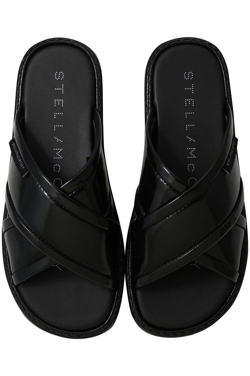 【ステラ マッカートニー/STELLA McCARTNEY】のSneakelyse パテントクロスストラップサンダル 人気、トレンドファッション・服の通販 founy(ファニー) 　ファッション　Fashion　レディースファッション　Fashion for Women　サンダル　Sandals, Summer Shoes　スポーティ　Sporty, Casual Athletic　定番　Standard, Basic Item　旅行　Travel　 other-1|ID: prp329100004434716 ipo3291000000036741557