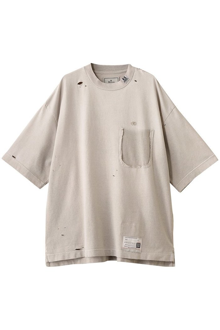【メゾン ミハラヤスヒロ/Maison MIHARA YASUHIRO / MEN】の【MEN】SUN FADED Tシャツ インテリア・キッズ・メンズ・レディースファッション・服の通販 founy(ファニー) https://founy.com/ ファッション Fashion メンズファッション Fashion for Men トップス・カットソー Cut & Sew Tops メンズシャツ Shirts ショート Short, Short Length スリーブ Sleeve, Long Sleeve / Short Sleeve ダメージ Distressed, Destroyed ビッグ Big, Oversized ボトム Bottoms, Lower Wear ポケット Pocket, Pocket Detail ヴィンテージ Vintage Style |ID: prp329100004434719 ipo3291000000032865085