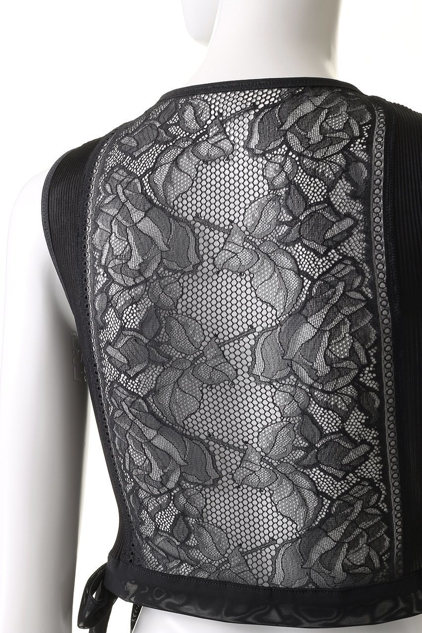 【アロマティック/AROMATIQUE】のバックレースタンクトップ 人気、トレンドファッション・服の通販 founy(ファニー) 　ファッション　Fashion　レディースファッション　Fashion for Women　下着・ランジェリー　Lingerie & Intimates　その他ランジェリー・インナーアイテム　Other Lingerie / Intimates　インナー　Innerwear　シルク　Silk, 100% Silk　タンク　Tank Top, Sleeveless Top　フェミニン　Feminine, Girly　ラグジュアリー　Luxury, Elegant　ランジェリー　Lingerie, Intimate Wear　リボン　Ribbon, Bow　リュクス　Luxury, Elegant, High-End, Chic　レース　Lace, Lace Fabric　エレガント 上品　Elegant　夏　Summer　春　Spring　S/S・春夏　SS, Spring/Summer, Warm Season　other-6|ID: prp329100004434722 ipo3291000000035556398