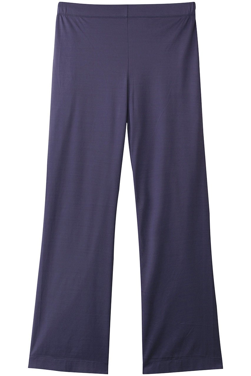 【アロマティック/AROMATIQUE】のストレート パンツ インテリア・キッズ・メンズ・レディースファッション・服の通販 founy(ファニー) 　ファッション　Fashion　レディースファッション　Fashion for Women　パンツ　Pants & Trousers　おすすめ　Recommended / Our Picks　ガウン　Gown, Robe　シアー　Sheer, See-Through　ストレート　Straight, Straight Cut　パジャマ　Pajamas, Sleepwear　ロング　Long, Long-Length　再入荷　Restock / Back in Stock　パンジー|ID: prp329100004434725 ipo3291000000035022871