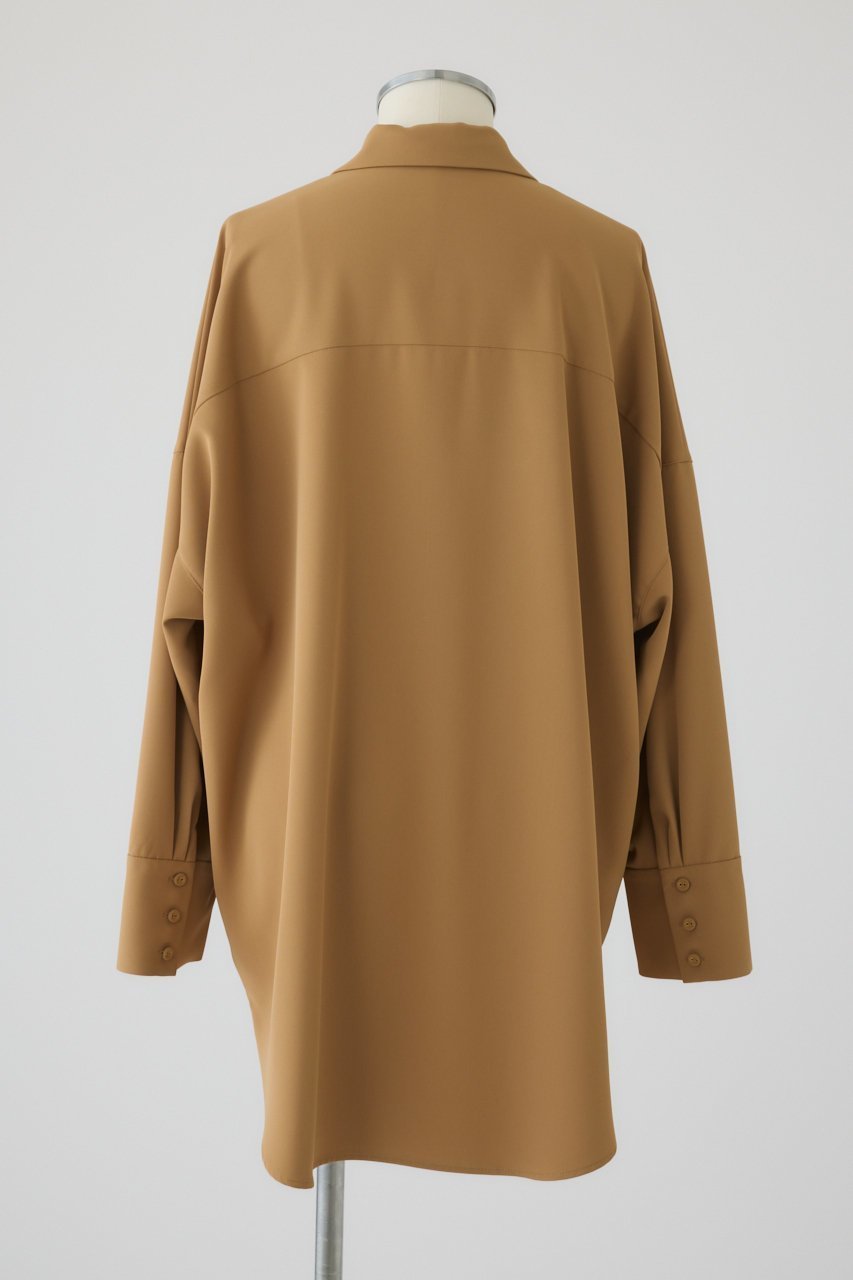 【リムアーク/RIM.ARK】のLong light round shirt/シャツ 人気、トレンドファッション・服の通販 founy(ファニー) 　ファッション　Fashion　レディースファッション　Ladies' Fashion Online　トップス・カットソー　Tops/Tshirt　シャツ/ブラウス　Shirts/Blouses　インナー　Inner　カットソー　Cut And Sew　スリーブ　Sleeve　ハイネック　High Neck　リラックス　Relax　ロング　Long　other-6|ID: prp329100004434728 ipo3291000000032376262
