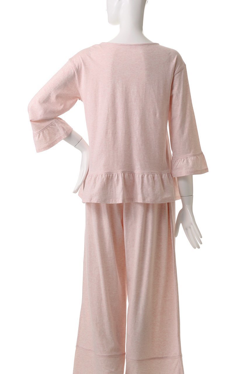 【キッドブルー/KID BLUE】の25トップ天竺トップス 人気、トレンドファッション・服の通販 founy(ファニー) 　ファッション　Fashion　レディースファッション　WOMEN　トップス・カットソー　Tops/Tshirt　おすすめ　Recommend　スリーブ　Sleeve　パジャマ　Pajamas　フェミニン　Feminine　フリル　Frills　リラックス　Relax　ロング　Long　other-4|ID: prp329100004434730 ipo3291000000031257904