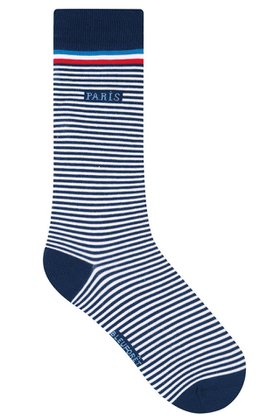 【ブルーフォレ/BLEUFORET / MEN】の【MEN】2768 PARIS ボーダーソックス 人気、トレンドファッション・服の通販 founy(ファニー) ファッション Fashion メンズファッション Fashion for Men シンプル Simple, Minimal スタイリッシュ Stylish, Fashionable ストライプ Stripe, Striped Pattern ソックス Socks, Hosiery フィット Fit, Slim Fit フラット Flat, Flat Shoes フランス France, French ボーダー Border, Stripe 定番 Standard, Basic Item |ID:prp329100004434733
