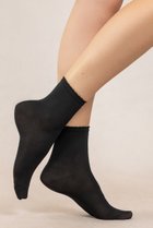【ブルーフォレ/BLEUFORET】の6401 ソリッドカラー マーセライズドコットンアンクルソックス ブラック|ID: prp329100004434735 ipo3291000000030979247