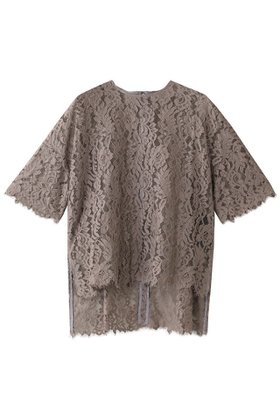 【ルームエイト/Room no.8】の【Room no.8 BLACK】リーバーレース WITH グログラン トップス 人気、トレンドファッション・服の通販 founy(ファニー) ファッション Fashion レディースファッション Fashion for Women トップス・カットソー Cut & Sew Tops シャツ・ブラウス・オフィスカジュアル Elegant Blouses & Button-Ups グログラン Grosgrain, Grosgrain Ribbon ショート Short, Short Length スリーブ Sleeve, Long Sleeve / Short Sleeve フレア Flare, Flared ボトム Bottoms, Lower Wear マキシ Maxi, Full Length リュクス Luxury, Elegant, High-End, Chic レース Lace, Lace Fabric |ID:prp329100004434737