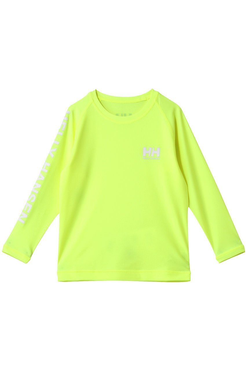 【ヘリーハンセン/HELLY HANSEN / KIDS】の【KIDS】K L/S フラッシュカラーラッシュガード インテリア・キッズ・メンズ・レディースファッション・服の通販 founy(ファニー) 　ファッション　Fashion　キッズファッション　Fashion for Kids　おすすめ　Recommended / Our Picks　スタイリッシュ　Stylish, Fashionable　スポーツ　Sports, Activewear　夏　Summer　長袖　Long Sleeve, Full Sleeve　フラッシュイエロー|ID: prp329100004434753 ipo3291000000036236197