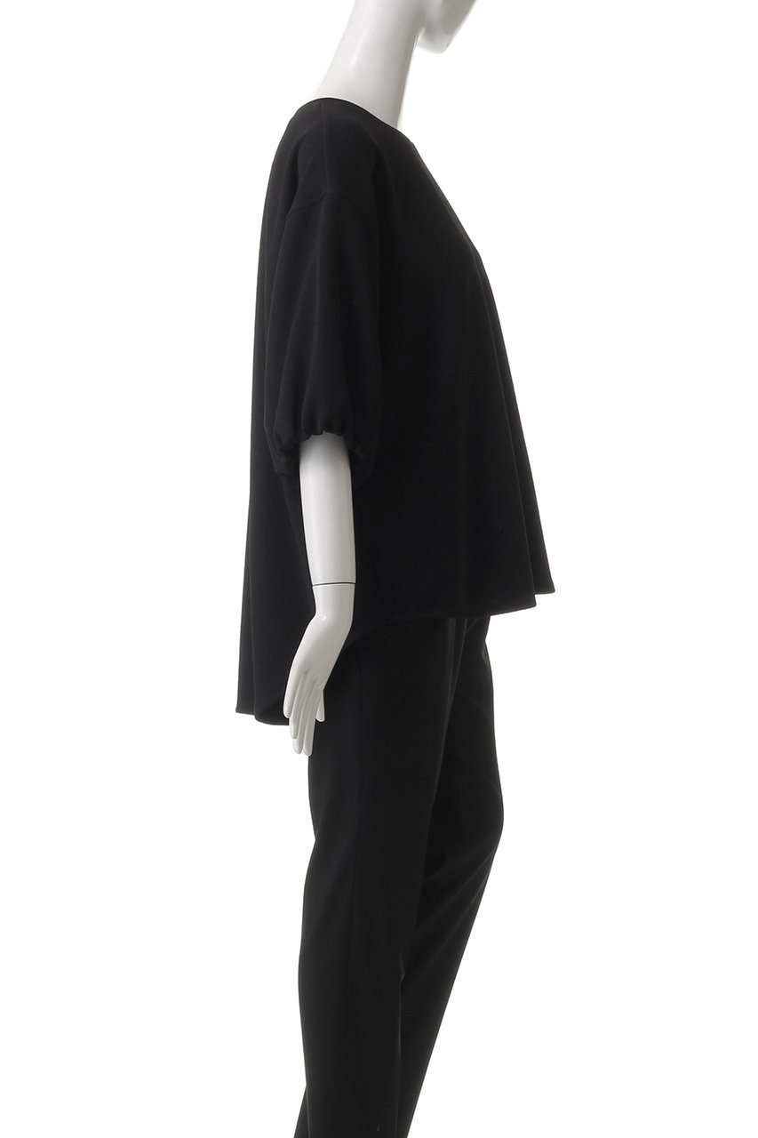 【フローレント/FLORENT】の【ELLE SHOP限定】ジョーゼットジャージ トップス 人気、トレンドファッション・服の通販 founy(ファニー) 　ファッション　Fashion　レディースファッション　WOMEN　トップス・カットソー　Tops/Tshirt　シャツ/ブラウス　Shirts/Blouses　ロング / Tシャツ　T-Shirts　カットソー　Cut and Sewn　ギャザー　Gather　ショート　Short　シンプル　Simple　スリーブ　Sleeve　バルーン　Balloon　other-3|ID: prp329100004434757 ipo3291000000031258037