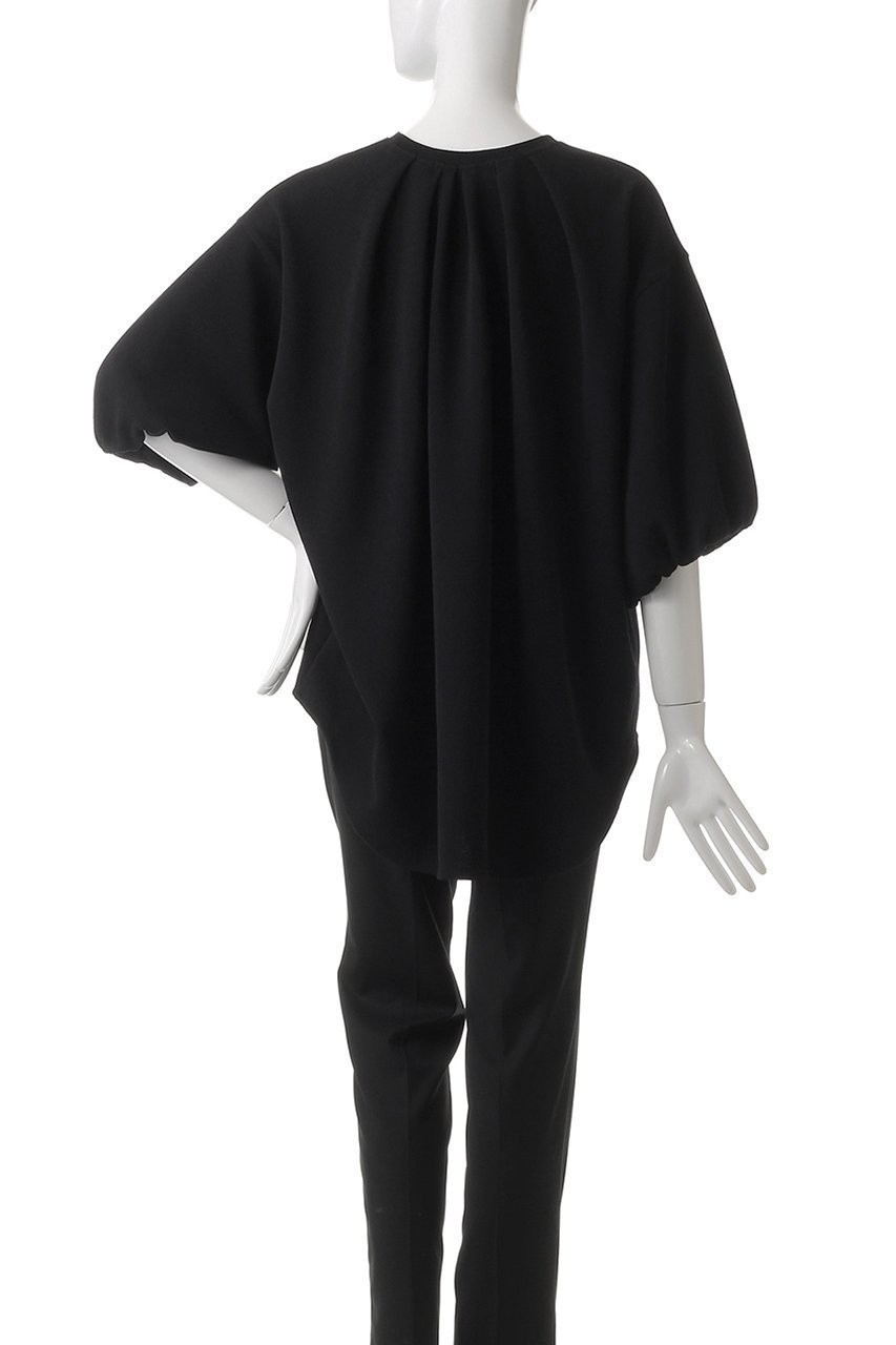 【フローレント/FLORENT】の【ELLE SHOP限定】ジョーゼットジャージ トップス 人気、トレンドファッション・服の通販 founy(ファニー) 　ファッション　Fashion　レディースファッション　WOMEN　トップス・カットソー　Tops/Tshirt　シャツ/ブラウス　Shirts/Blouses　ロング / Tシャツ　T-Shirts　カットソー　Cut and Sewn　ギャザー　Gather　ショート　Short　シンプル　Simple　スリーブ　Sleeve　バルーン　Balloon　other-4|ID: prp329100004434757 ipo3291000000031258039