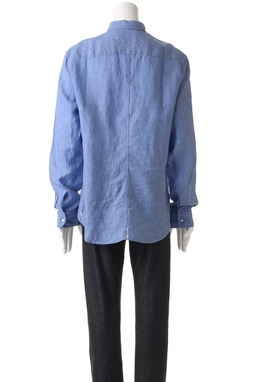 【フランク&アイリーン/Frank&Eileen / MEN】の【MEN】FINBAR イタリアンリネン ダークブルーシャツ 人気、トレンドファッション・服の通販 founy(ファニー) 　ファッション　Fashion　メンズファッション　MEN　スリーブ　Sleeve　リネン　Linen　ロング　Long　other-4|ID: prp329100004434760 ipo3291000000031258057