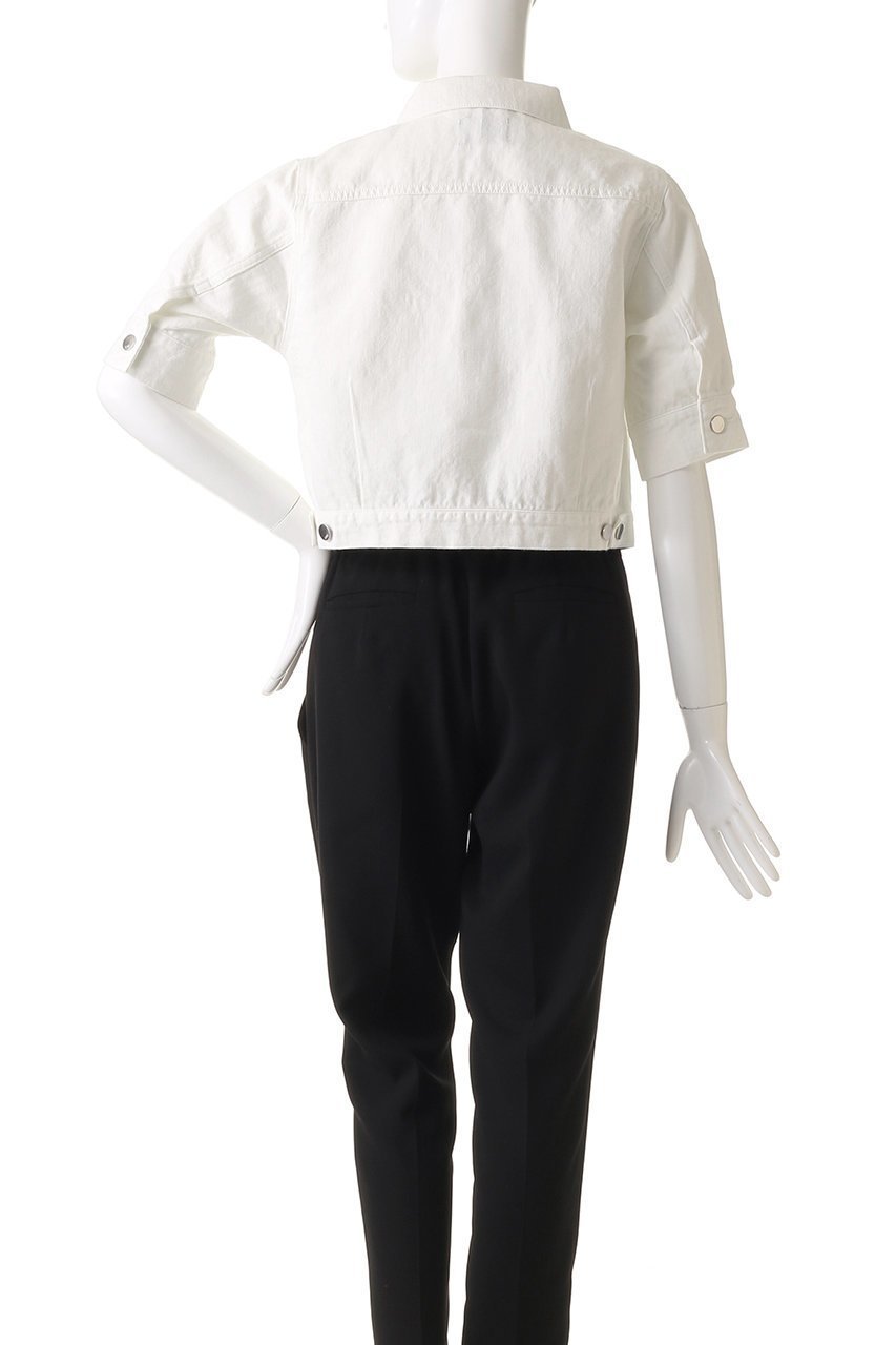 【アドーア/ADORE】の【SERGE】Gジャン ホワイト 人気、トレンドファッション・服の通販 founy(ファニー) 　ファッション　Fashion　レディースファッション　Fashion for Women　アウター　Coat / Outerwear Collection　レディースジャケット・軽アウター　Jackets　クロップド　Cropped, Short Length　シンプル　Simple, Minimal　ジャケット　Jacket, Outerwear　デニム　Denim, Jeans Material　トレンド　Trend, Trending Now　バランス　Balance, Style Balance　フィット　Fit, Slim Fit　other-4|ID: prp329100004434766 ipo3291000000035700029