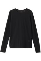 【アルアバイル/allureville】のシアー天竺ロンTEE 人気、トレンドファッション・服の通販 founy(ファニー) ファッション Fashion レディースファッション Fashion for Women トップス・カットソー Cut & Sew Tops シャツ・ブラウス・オフィスカジュアル Elegant Blouses & Button-Ups ロングTシャツ・Tシャツ Longline T-Shirts & Tees カットソー・ベーシックTシャツ Cut-and-Sewn Tops / Stretch Tees & Basics インナー Innerwear シアー Sheer, See-Through シンプル Simple, Minimal スリーブ Sleeve, Long Sleeve / Short Sleeve ロング Long, Long-Length thumbnail ブラック|ID: prp329100004434770 ipo3291000000036046012