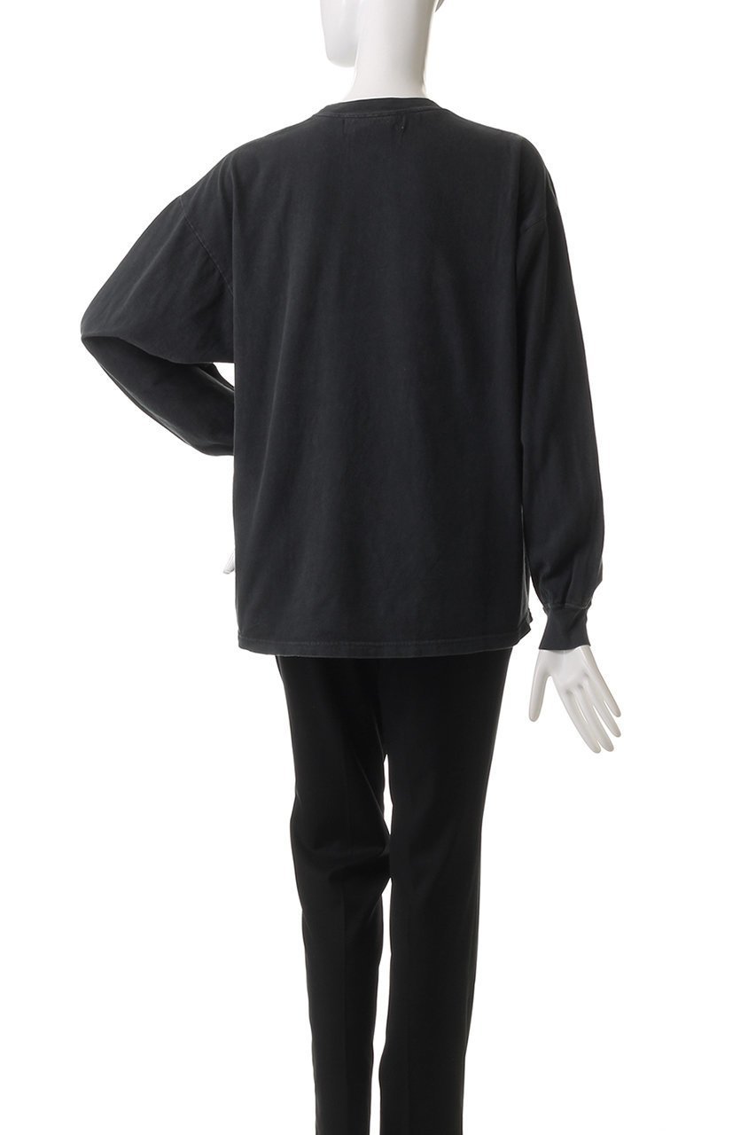 【エリオポール/heliopole】の【REMI RELIEF】プリントロングスリーブTシャツ 人気、トレンドファッション・服の通販 founy(ファニー) 　ファッション　Fashion　レディースファッション　Fashion for Women　トップス・カットソー　Cut & Sew Tops　シャツ・ブラウス・オフィスカジュアル　Elegant Blouses & Button-Ups　ロングTシャツ・Tシャツ　Longline T-Shirts & Tees　カットソー・ベーシックTシャツ　Cut-and-Sewn Tops / Stretch Tees & Basics　おすすめ　Recommended / Our Picks　スリーブ　Sleeve, Long Sleeve / Short Sleeve　デニム　Denim, Jeans Material　プリント　Print, Printed Pattern　ミックス　Mix, Mixed Style　リラックス　Relax, Relaxed Fit　ルーズ　Loose, Oversized　ロング　Long, Long-Length　ヴィンテージ　Vintage Style　other-4|ID: prp329100004434773 ipo3291000000032864654