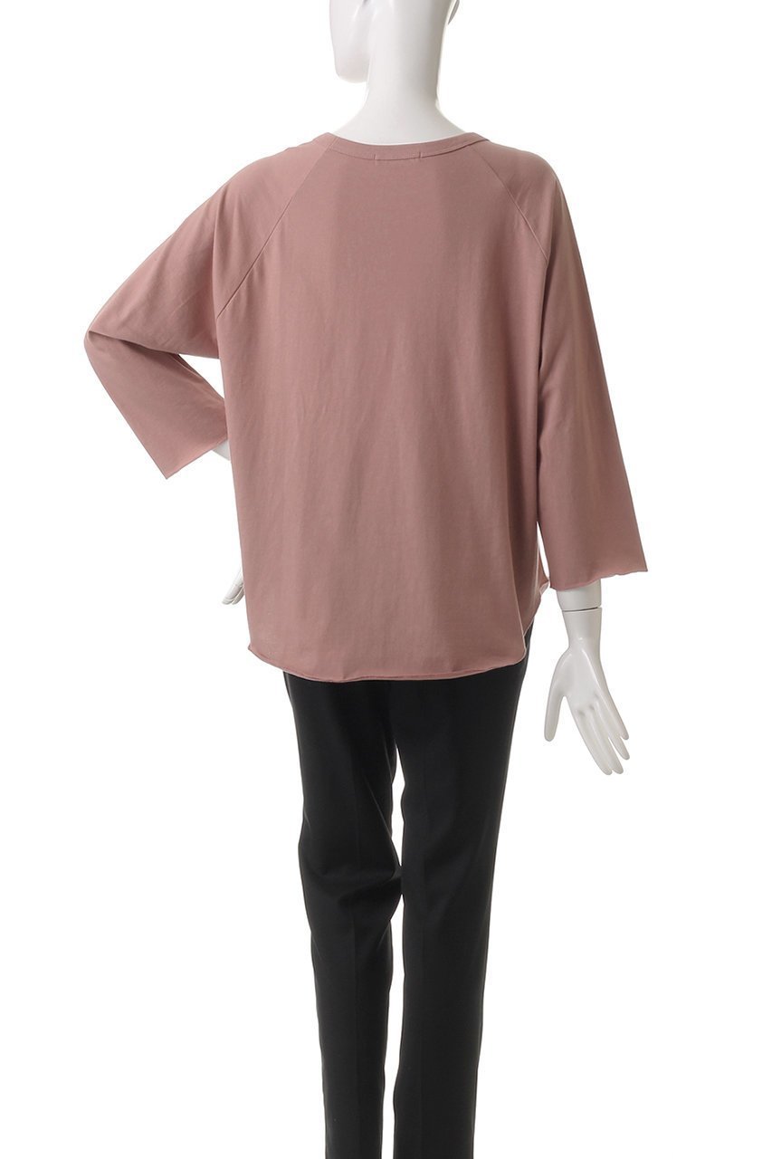 【エリオポール/heliopole】のロゴラグランスリーブTシャツ 人気、トレンドファッション・服の通販 founy(ファニー) 　ファッション　Fashion　レディースファッション　Fashion for Women　トップス・カットソー　Cut & Sew Tops　シャツ・ブラウス・オフィスカジュアル　Elegant Blouses & Button-Ups　ロングTシャツ・Tシャツ　Longline T-Shirts & Tees　カットソー・ベーシックTシャツ　Cut-and-Sewn Tops / Stretch Tees & Basics　シンプル　Simple, Minimal　スリーブ　Sleeve, Long Sleeve / Short Sleeve　デニム　Denim, Jeans Material　リラックス　Relax, Relaxed Fit　ロング　Long, Long-Length　再入荷　Restock / Back in Stock　other-4|ID: prp329100004434774 ipo3291000000032864699