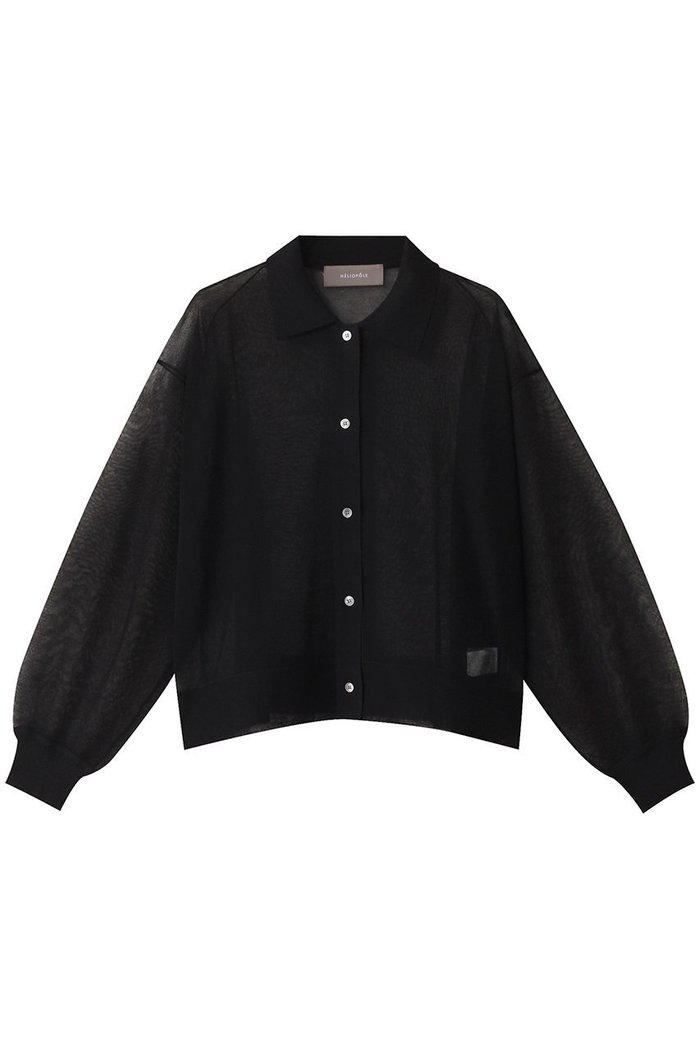 【エリオポール/heliopole】のシアーポロカーディガン インテリア・キッズ・メンズ・レディースファッション・服の通販 founy(ファニー) https://founy.com/ ファッション Fashion レディースファッション WOMEN トップス・カットソー Tops/Tshirt ニット Knit Tops カーディガン Cardigans カーディガン Cardigan シアー Sheer シンプル Simple スラックス Slacks スリーブ Sleeve デニム Denim エレガント 上品 Elegant NEW・新作・新着・新入荷 New Arrivals |ID: prp329100004434775 ipo3291000000030979361