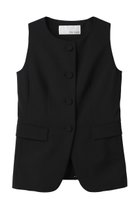 【ウィムガゼット/Whim Gazette】のクルーネックジレ ブラック|ID: prp329100004434778 ipo3291000000035825481