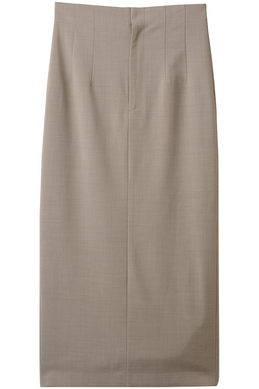 【ウィムガゼット/Whim Gazette】のIラインハイウエストスカート インテリア・キッズ・メンズ・レディースファッション・服の通販 founy(ファニー) 　ファッション　Fashion　レディースファッション　Fashion for Women　スカート　Skirts　ロングスカート　Long Skirts / Maxi & Midi Skirts　シンプル　Simple, Minimal　フィット　Fit, Slim Fit　ロング　Long, Long-Length　エレガント 上品　Elegant　ベージュ|ID: prp329100004434780 ipo3291000000035813430