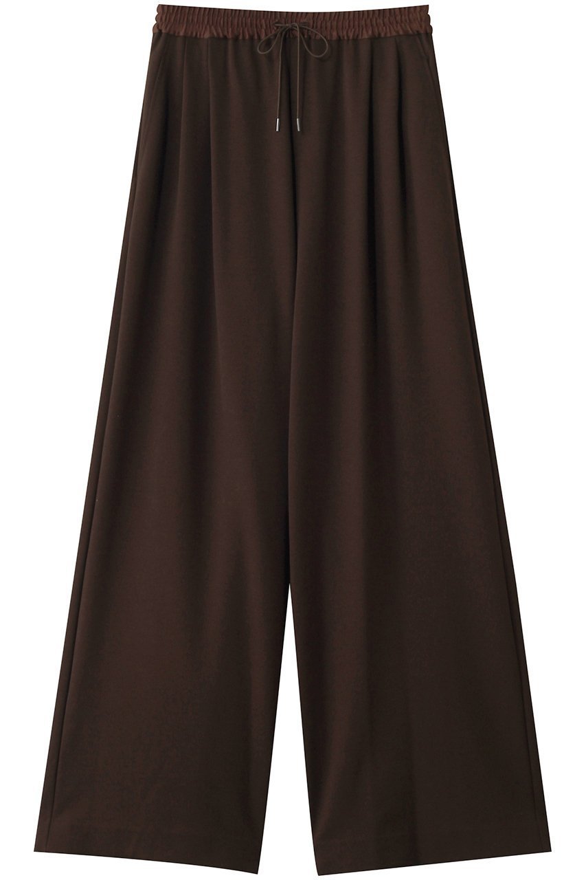 【ル フィル/LE PHIL】のヴィスポンチワイドパンツ インテリア・キッズ・メンズ・レディースファッション・服の通販 founy(ファニー) ファッション Fashion レディースファッション Fashion for Women パンツ Pants & Trousers なめらか Smooth, Silky Texture エレガント 上品 Elegant リラックス Relax, Relaxed Fit ワイド Wide, Wide Fit ブラウン|ID: prp329100004434782 ipo3291000000036099769