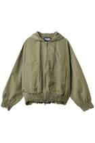 【メゾンスペシャル/MAISON SPECIAL】の【UNISEX】裾シャーリングフードブルゾン 人気、トレンドファッション・服の通販 founy(ファニー) ファッション Fashion レディースファッション WOMEN アウター Coat Outerwear ジャケット Jackets ブルゾン Blouson/Jackets ユニセックス Unisex シャーリング Shirring ジップ Zip ジャケット Jacket トレンド Trend ブルゾン Blouson NEW・新作・新着・新入荷 New Arrivals thumbnail GRN(グリーン)|ID: prp329100004434783 ipo3291000000030979387