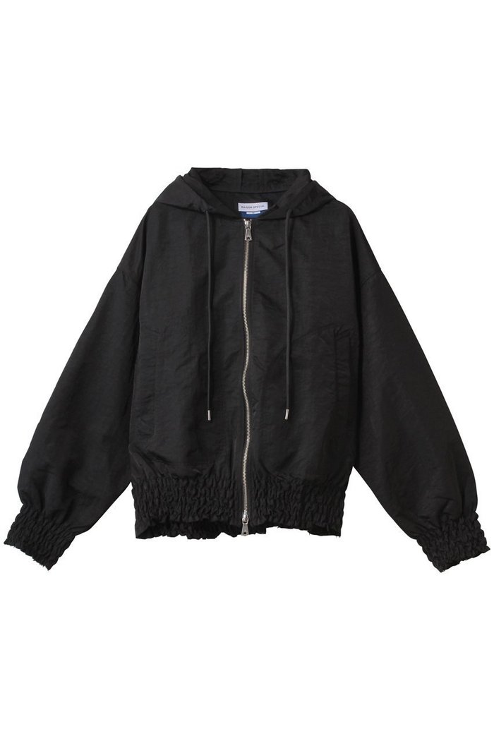 【メゾンスペシャル/MAISON SPECIAL】の【UNISEX】裾シャーリングフードブルゾン インテリア・キッズ・メンズ・レディースファッション・服の通販 founy(ファニー) https://founy.com/ ファッション Fashion レディースファッション Fashion for Women アウター Coat / Outerwear Collection レディースジャケット・軽アウター Jackets ブルゾンジャケット・スポーティアウター Blouson Jackets ユニセックス Unisex, Genderless シャーリング Shirring, Ruched ジップ Zip, Zipper ジャケット Jacket, Outerwear トレンド Trend, Trending Now ブルゾン Blouson, Bomber Jacket |ID: prp329100004434783 ipo3291000000032957832