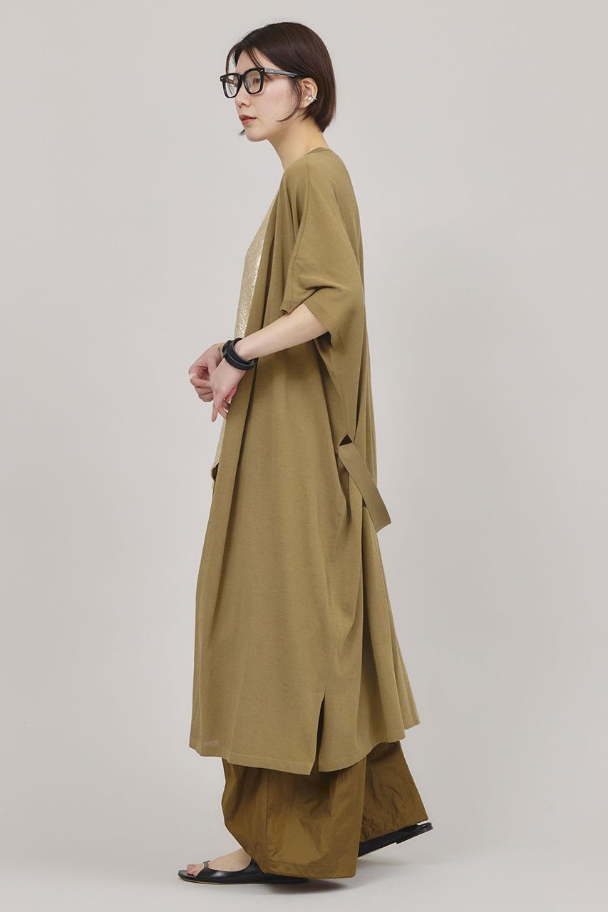 【カレンソロジー/Curensology】のシアーロングニットカーディガン 人気、トレンドファッション・服の通販 founy(ファニー) 　ファッション　Fashion　レディースファッション　WOMEN　トップス・カットソー　Tops/Tshirt　ニット　Knit Tops　カーディガン　Cardigans　おすすめ　Recommend　アクセサリー　Accessories　カーディガン　Cardigan　ガウン　Gown　キャミソール　Camisole　タンク　Tank　ミックス　Mix　NEW・新作・新着・新入荷　New Arrivals　other-4|ID: prp329100004434784 ipo3291000000031258206