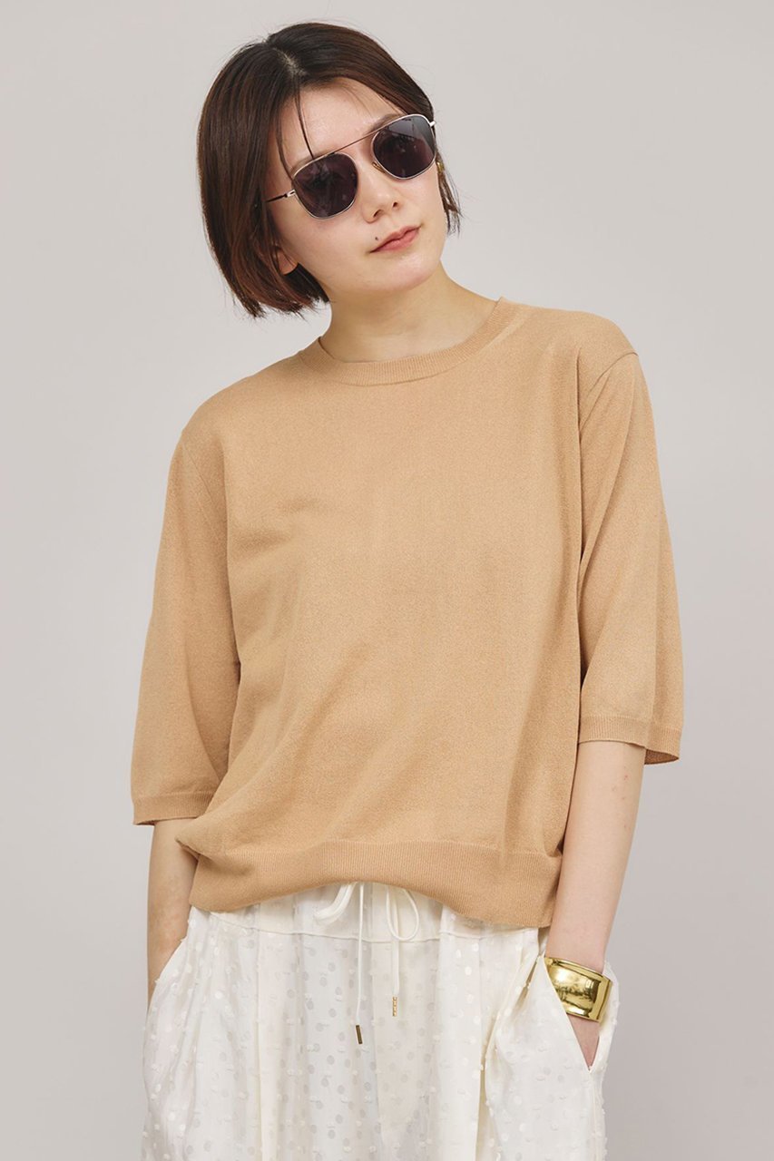 【カレンソロジー/Curensology】のバックコンシャスニットプルオーバー 人気、トレンドファッション・服の通販 founy(ファニー) 　ファッション　Fashion　レディースファッション　WOMEN　トップス・カットソー　Tops/Tshirt　ニット　Knit Tops　プルオーバー　Pullover　アクセサリー　Accessories　サマー　Summer　スリット　Slit　ボトム　Bottom　夏　Summer　NEW・新作・新着・新入荷　New Arrivals　other-2|ID: prp329100004434785 ipo3291000000031258208