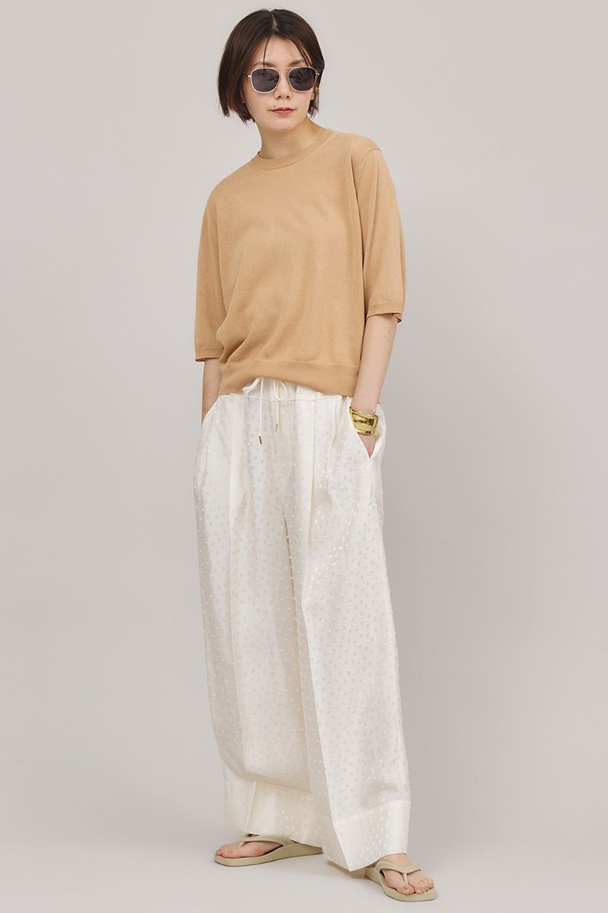 【カレンソロジー/Curensology】のバックコンシャスニットプルオーバー 人気、トレンドファッション・服の通販 founy(ファニー) 　ファッション　Fashion　レディースファッション　WOMEN　トップス・カットソー　Tops/Tshirt　ニット　Knit Tops　プルオーバー　Pullover　アクセサリー　Accessories　サマー　Summer　スリット　Slit　ボトム　Bottom　夏　Summer　NEW・新作・新着・新入荷　New Arrivals　other-5|ID: prp329100004434785 ipo3291000000031326691