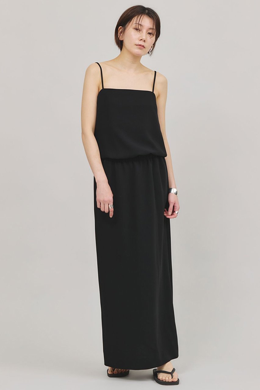 【カレンソロジー/Curensology】のクロスキャミワンピース 人気、トレンドファッション・服の通販 founy(ファニー) 　ファッション　Fashion　レディースファッション　Ladies' Fashion Online　ワンピース　Dress　キャミワンピース　No Sleeve Dresses　チュニック　Tunic　おすすめ　Recommend　アクセサリー　Accessories　キャミソール　Camisole　シンプル　Simple　ストレッチ　Stretch　チュニック　Tunic　ブラウジング　Browsing　ロング　Long　再入荷　Restock/Back In Stock/Re Arrival　日本製　Made In Japan　other-2|ID: prp329100004434787 ipo3291000000032613593