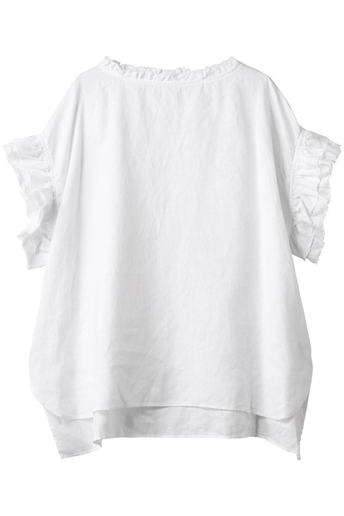 【ハウス オブ ロータス/HOUSE OF LOTUS】のリネンフリルブラウス インテリア・キッズ・メンズ・レディースファッション・服の通販 founy(ファニー) https://founy.com/ ファッション Fashion レディースファッション WOMEN トップス・カットソー Tops/Tshirt シャツ/ブラウス Shirts/Blouses サマー Summer ショート Short スリーブ Sleeve パターン Pattern フリル Frills リネン Linen リラックス Relax 定番 Standard NEW・新作・新着・新入荷 New Arrivals |ID: prp329100004434792 ipo3291000000030979415