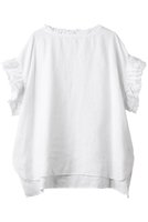 【ハウス オブ ロータス/HOUSE OF LOTUS】のリネンフリルブラウス 人気、トレンドファッション・服の通販 founy(ファニー) ファッション Fashion レディースファッション WOMEN トップス・カットソー Tops/Tshirt シャツ/ブラウス Shirts/Blouses サマー Summer ショート Short スリーブ Sleeve パターン Pattern フリル Frills リネン Linen リラックス Relax 定番 Standard NEW・新作・新着・新入荷 New Arrivals |ID:prp329100004434792