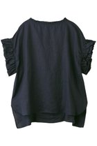 【ハウス オブ ロータス/HOUSE OF LOTUS】のリネンフリルブラウス 人気、トレンドファッション・服の通販 founy(ファニー) ファッション Fashion レディースファッション Fashion for Women トップス・カットソー Cut & Sew Tops シャツ・ブラウス・オフィスカジュアル Elegant Blouses & Button-Ups サマー Summer, Summer Style ショート Short, Short Length スリーブ Sleeve, Long Sleeve / Short Sleeve パターン Pattern, Design Print フリル Frill, Ruffle リネン Linen, Linen Fabric リラックス Relax, Relaxed Fit 定番 Standard, Basic Item thumbnail インディゴ|ID: prp329100004434792 ipo3291000000032770007