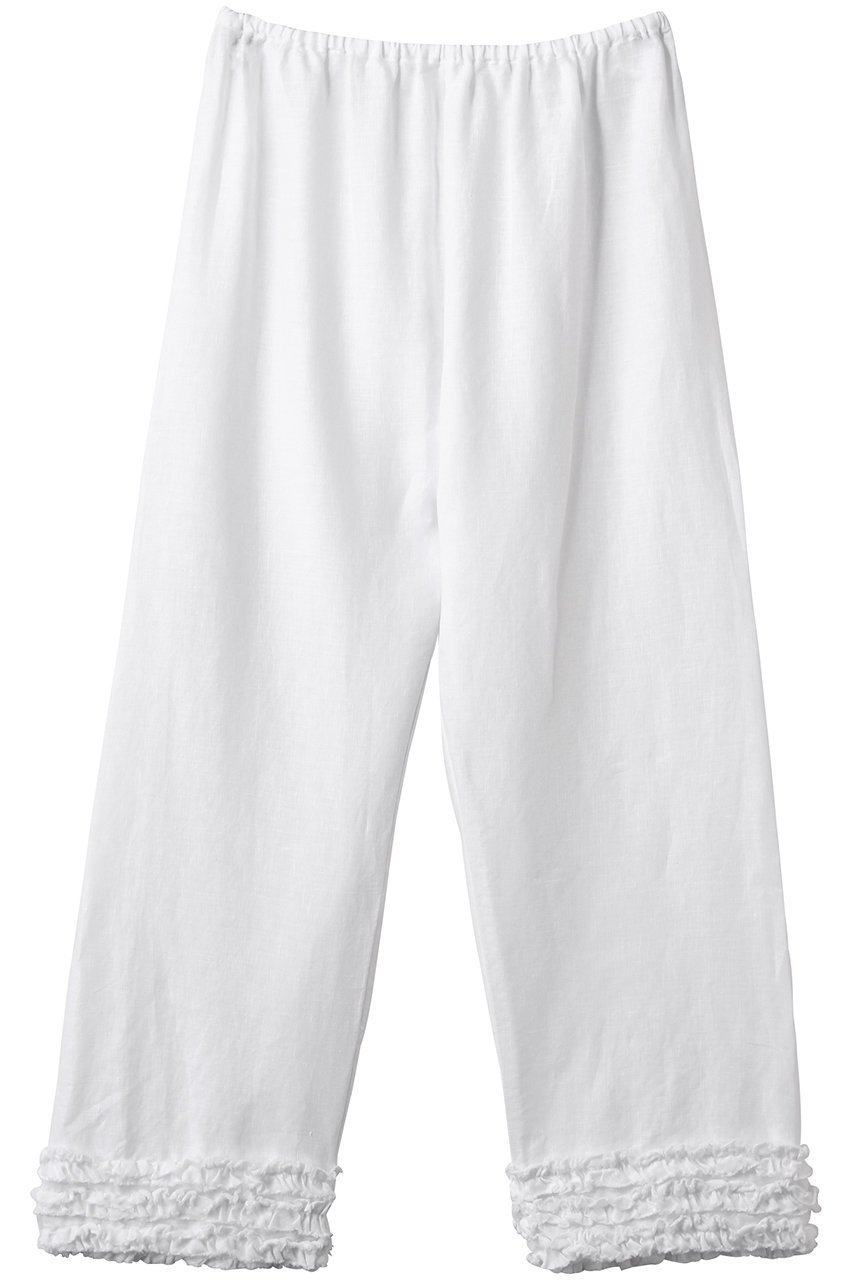 【ハウス オブ ロータス/HOUSE OF LOTUS】のリネンフリルパンツ 人気、トレンドファッション・服の通販 founy(ファニー) 　ファッション　Fashion　レディースファッション　WOMEN　パンツ　Pants　アンダー　Under　フリル　Frills　NEW・新作・新着・新入荷　New Arrivals　 other-1|ID: prp329100004434793 ipo3291000000030979420