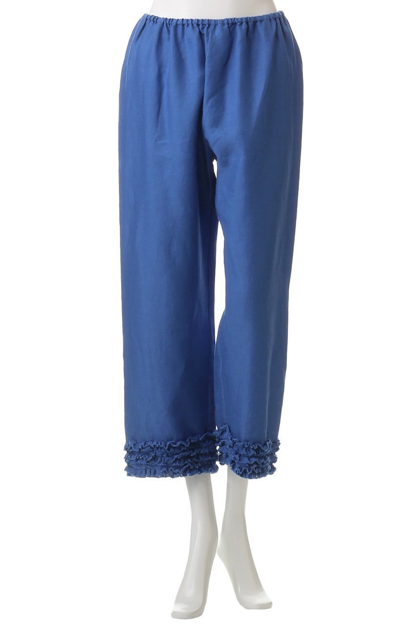 【ハウス オブ ロータス/HOUSE OF LOTUS】のリネンフリルパンツ 人気、トレンドファッション・服の通販 founy(ファニー) 　ファッション　Fashion　レディースファッション　WOMEN　パンツ　Pants　アンダー　Under　フリル　Frills　NEW・新作・新着・新入荷　New Arrivals　other-2|ID: prp329100004434793 ipo3291000000031258255