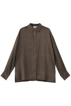 【プルミエ アロンディスモン/1er Arrondissement】のキュプラフィブリルシャツ ブラウン|ID: prp329100004434796 ipo3291000000036389159