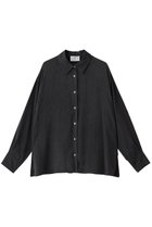 【プルミエ アロンディスモン/1er Arrondissement】のキュプラフィブリルシャツ ブラック|ID: prp329100004434796 ipo3291000000036389160