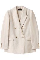 【アルアバイル/allureville】のシャークスキンダブルブレストジャケット 人気、トレンドファッション・服の通販 founy(ファニー) ファッション Fashion レディースファッション WOMEN アウター Coat Outerwear ジャケット Jackets おすすめ Recommend ジャケット Jacket セットアップ Set Up ダウン Down デニム Denim マニッシュ Mannish エレガント 上品 Elegant NEW・新作・新着・新入荷 New Arrivals |ID:prp329100004434799