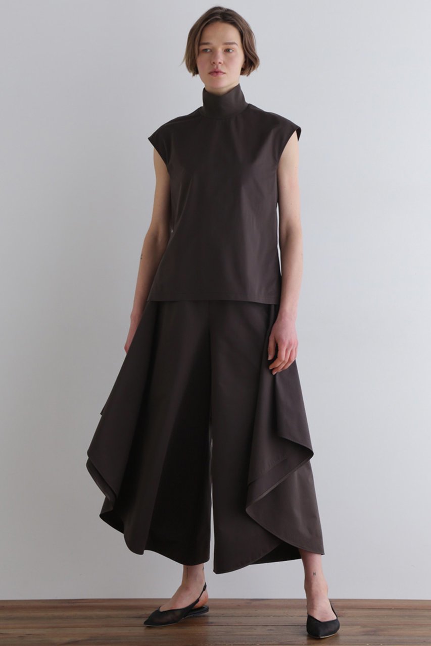 【ル フィル/LE PHIL】のテックスブリッドハイゲージブラウス 人気、トレンドファッション・服の通販 founy(ファニー) 　ファッション　Fashion　レディースファッション　WOMEN　トップス・カットソー　Tops/Tshirt　シャツ/ブラウス　Shirts/Blouses　おすすめ　Recommend　カッティング　Cutting　ショート　Short　シンプル　Simple　ジャージー　Jersey　ストレッチ　Stretch　スリーブ　Sleeve　セットアップ　Set Up　other-5|ID: prp329100004434804 ipo3291000000031326746