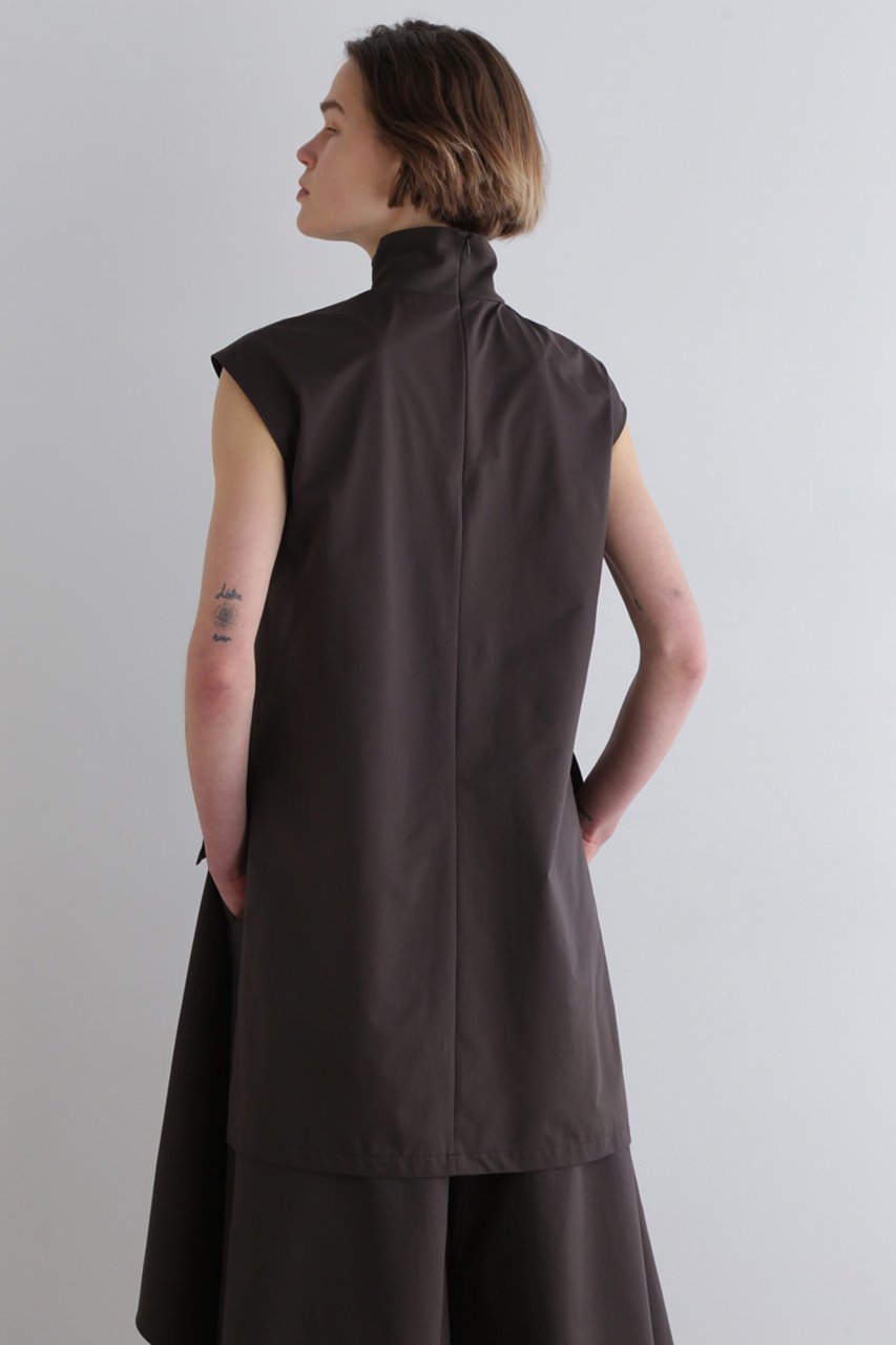 【ル フィル/LE PHIL】のテックスブリッドハイゲージブラウス 人気、トレンドファッション・服の通販 founy(ファニー) 　ファッション　Fashion　レディースファッション　WOMEN　トップス・カットソー　Tops/Tshirt　シャツ/ブラウス　Shirts/Blouses　おすすめ　Recommend　カッティング　Cutting　ショート　Short　シンプル　Simple　ジャージー　Jersey　ストレッチ　Stretch　スリーブ　Sleeve　セットアップ　Set Up　other-7|ID: prp329100004434804 ipo3291000000031326748