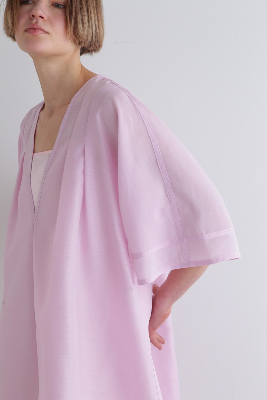 【ル フィル/LE PHIL】のオーガンジーワンピース 人気、トレンドファッション・服の通販 founy(ファニー) 　ファッション　Fashion　レディースファッション　Fashion for Women　ワンピース　Dresses　チュニック　Tunic Tops & Dresses　インナー　Innerwear　エアリー　Airy Texture　オーガンジー　Organza Fabric　チュニック　Tunic, Long Top　デコルテ　Décolleté, Neckline　フェミニン　Feminine, Girly　ロング　Long, Long-Length　夏　Summer　春　Spring　S/S・春夏　SS, Spring/Summer, Warm Season　other-7|ID: prp329100004434806 ipo3291000000032877238