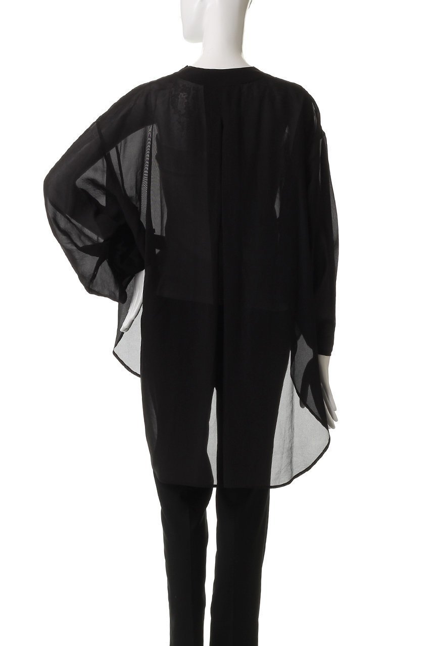 【ル フィル/LE PHIL】のVISオーガンジーブラウス 人気、トレンドファッション・服の通販 founy(ファニー) 　ファッション　Fashion　レディースファッション　Fashion for Women　トップス・カットソー　Cut & Sew Tops　シャツ・ブラウス・オフィスカジュアル　Elegant Blouses & Button-Ups　インナー　Innerwear　オーガンジー　Organza Fabric　カーディガン　Cardigan, Knitwear　ショート　Short, Short Length　シンプル　Simple, Minimal　スリーブ　Sleeve, Long Sleeve / Short Sleeve　フォルム　Silhouette, Form　other-4|ID: prp329100004434807 ipo3291000000032848846