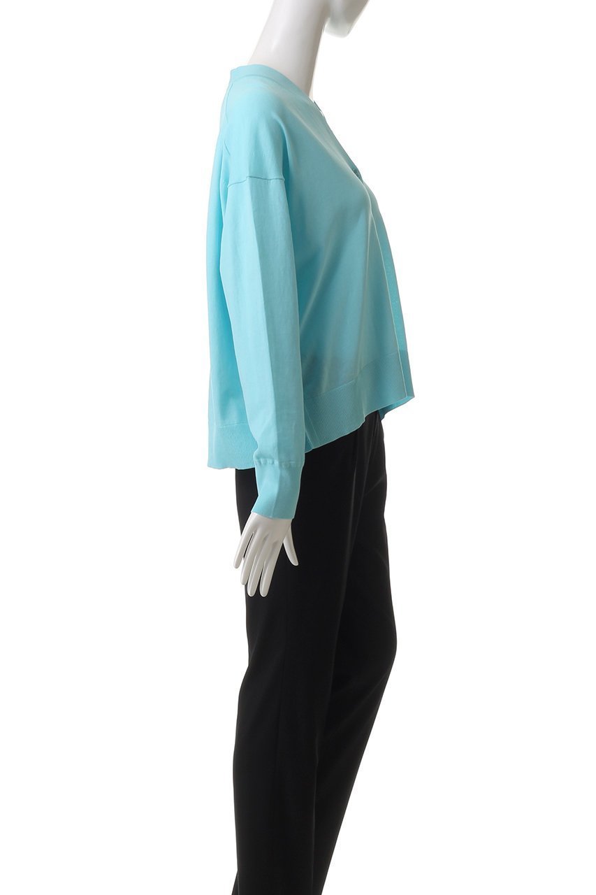 【デパリエ/DEPAREILLE】のコットンVネックカーディガン 人気、トレンドファッション・服の通販 founy(ファニー) 　ファッション　Fashion　レディースファッション　Fashion for Women　トップス・カットソー　Cut & Sew Tops　ニット　Knit Tops & Sweaters　カーディガン・羽織り　Layered Style Cardigans　Vネックトップス　V-Neck Tops / V-Cut Neckline Shirts　カーディガン　Cardigan, Knitwear　シンプル　Simple, Minimal　リラックス　Relax, Relaxed Fit　夏　Summer　春　Spring　S/S・春夏　SS, Spring/Summer, Warm Season　other-3|ID: prp329100004434812 ipo3291000000032942743