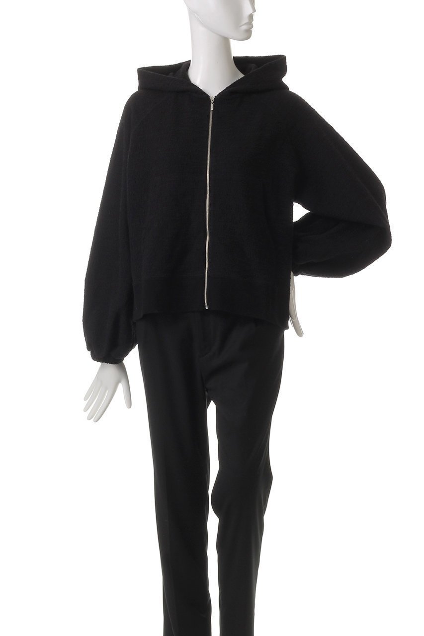 【スリー ドッツ/three dots】のツイーディーテリー フーディー 人気、トレンドファッション・服の通販 founy(ファニー) 　ファッション　Fashion　レディースファッション　WOMEN　トップス・カットソー　Tops/Tshirt　シャツ/ブラウス　Shirts/Blouses　パーカ　Sweats　ロング / Tシャツ　T-Shirts　スウェット　Sweat　カットソー　Cut and Sewn　ショート　Short　シンプル　Simple　デニム　Denim　トレンド　Trend　バランス　Balance　リラックス　Relax　ワイド　Wide　other-2|ID: prp329100004434813 ipo3291000000031258372